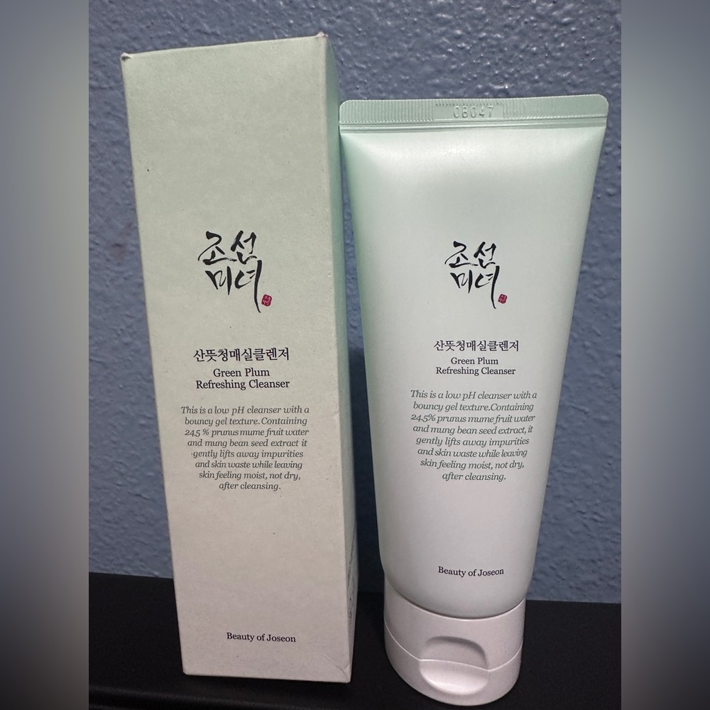 Beauty of Joseon Green Plum Refreshing Cleanser - Mint Green